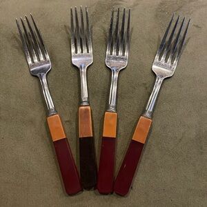Bakelite Fork Set…Vintage
